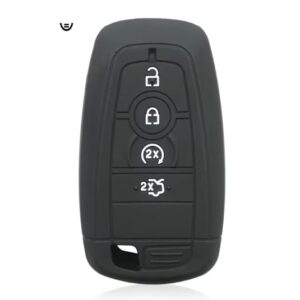 NAVLAKA ZA KLJUČ SILIKONSKA FORD TIP 9 CRNA (ČETIRI TIPKE)