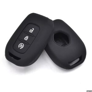 NAVLAKA ZA KLJUČ SILIKONSKA RENAULT TIP 11 CRNA (TRI TIPKE)
