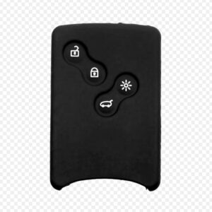 NAVLAKA ZA KLJUČ SILIKONSKA RENAULT TIP 12 CRNA (ČETIRI TIPKE)
