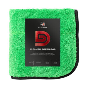DETAILING KRPA MIKROFIBER X-PLUSH ZELENA 840 g/m2 40X40