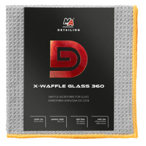 DETAILING KRPA MIKROFIBER ZA PROZORE X-WAFFLE 360 g/m2 40X40cm