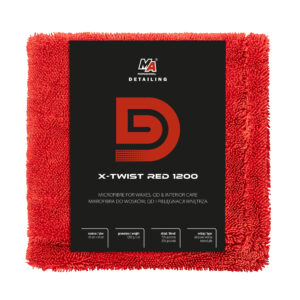 DETAILING KRPA MIKROFIBER X-TWIST ZA NANOŠENJE VOSKA I ČIŠĆENJE 1200 g/m2 40X40cm