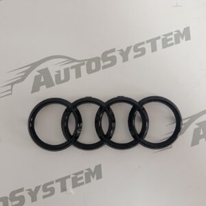 PLASTIČNA OZNAKA AUDI CRNA 24,8X8,6cm (KLIK SISTEM)