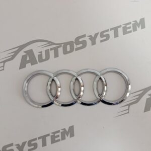 PLASTIČNA OZNAKA AUDI HROM 23x8cm (SAMOLJEPLJIVA)
