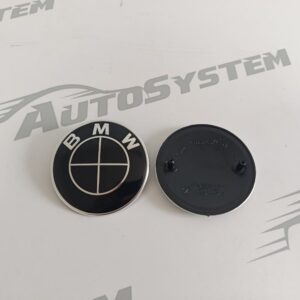 OZNAKA PLASTIČNA ASY BMW CRNA FI82mm (PREDNJA)