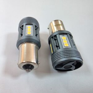SIJALICE LED DIODE 12-24V BAY15D P21W CANBUS BIJELE 900LM LX20-1156 (PAR)